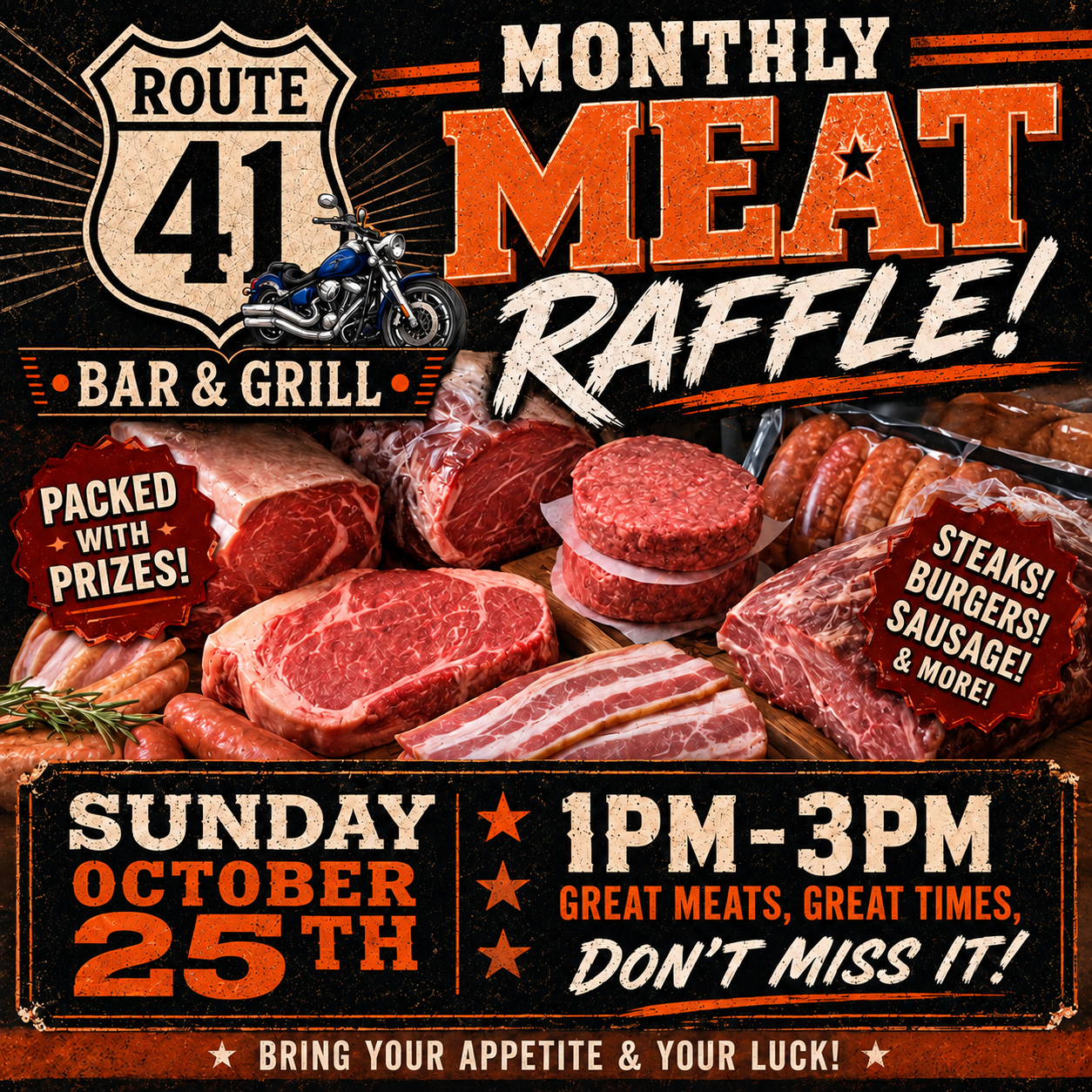 Monthly Meat Raffle